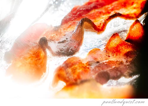 Bacon Bakin', juicy, crisp and savoy.